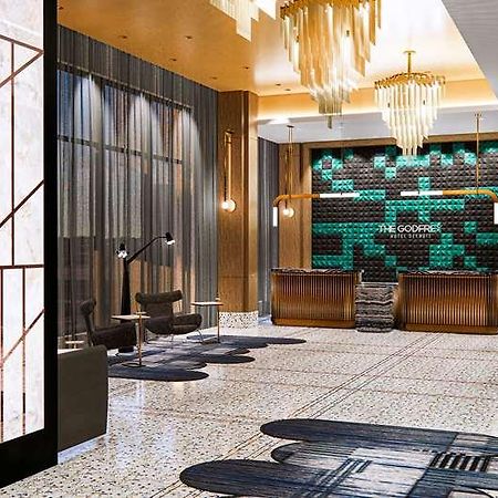 The Godfrey Detroit Curio Collection By Hilton Hotell Inreriör bild