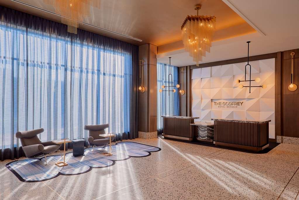 The Godfrey Detroit Curio Collection By Hilton Hotell Inreriör bild